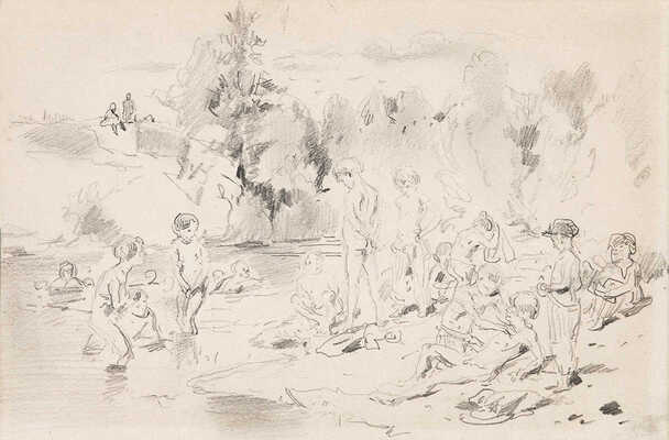 Маковский Владимир Егорович. Купающиеся дети